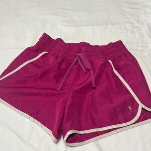 Pink athletic/running shorts, Danskin, size M (8-10)
